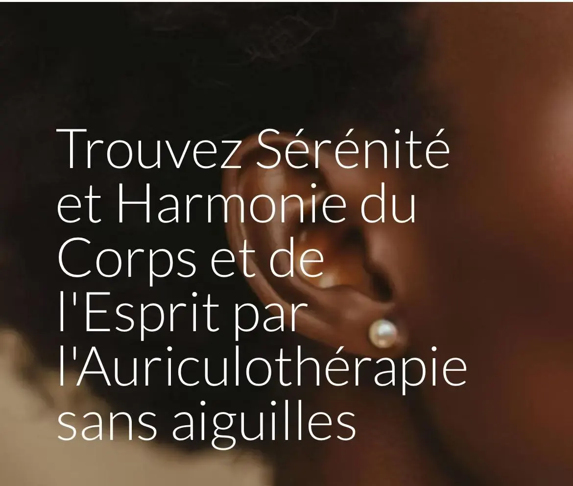 Visuel sérénité / auriculothérapie