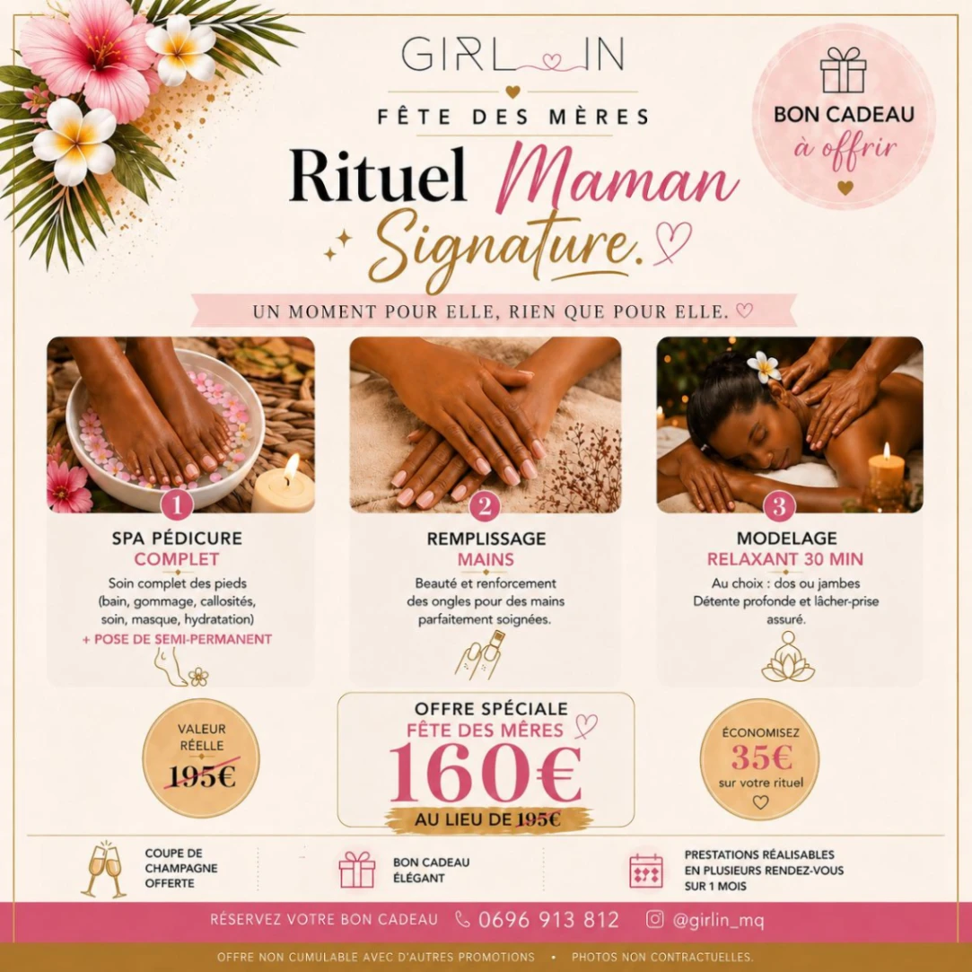 Girl In offre promotionnelle fête des mères